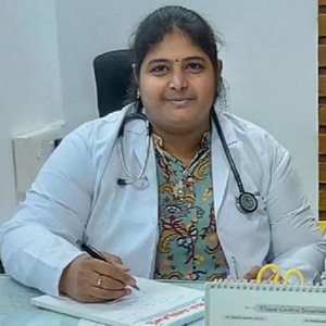 Portrait of Dr. M. Madhavi Latha, Senior Dental Surgeon at Shiva Hospitals Guntur